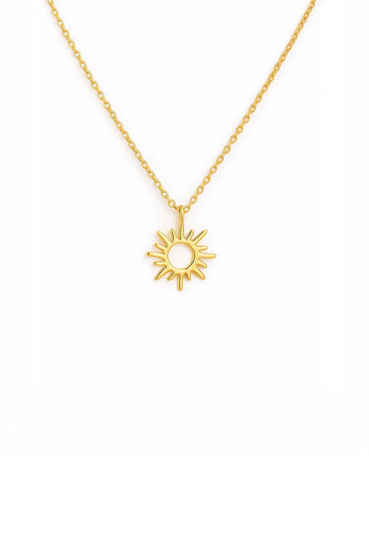 Minimalist Sunbeam Necklace