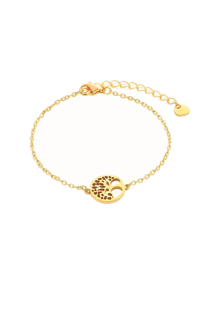 Tree of Life Charm Bracelet – Gold