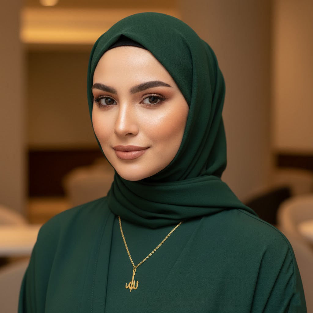 Arabic Calligraphy Necklace