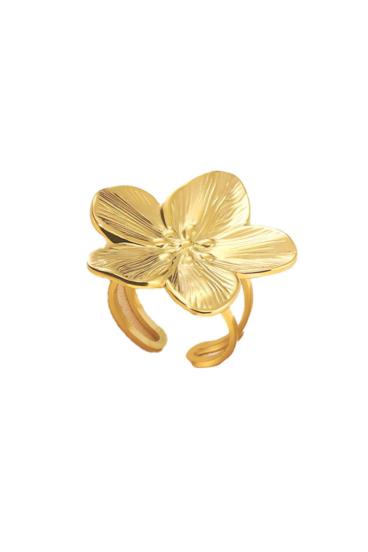 Blossom Open Ring – Gold