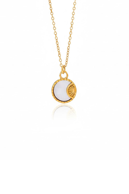 Shukr Crescent Dawn Necklace