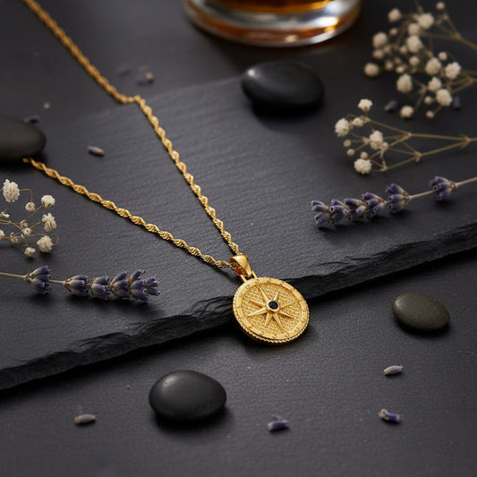 Tawakkul Compass Star Necklace